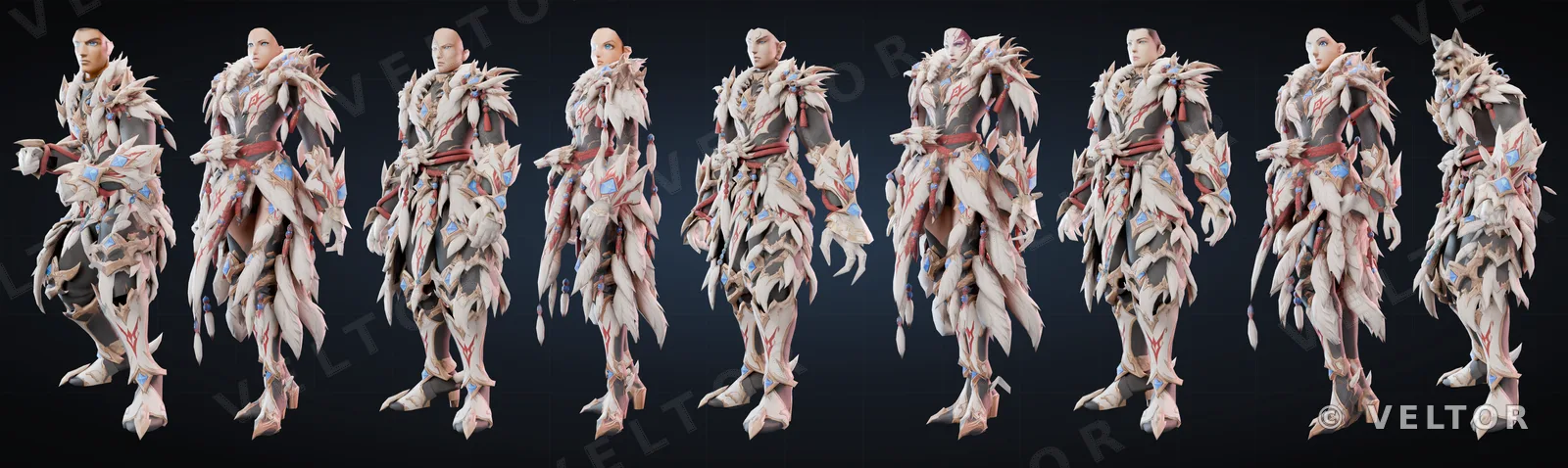 All 9 characters